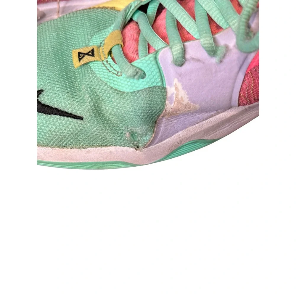 Nike Men's Athletic Shoes Paul George PG 5 Daughters Glow Basketball Green Sz.11